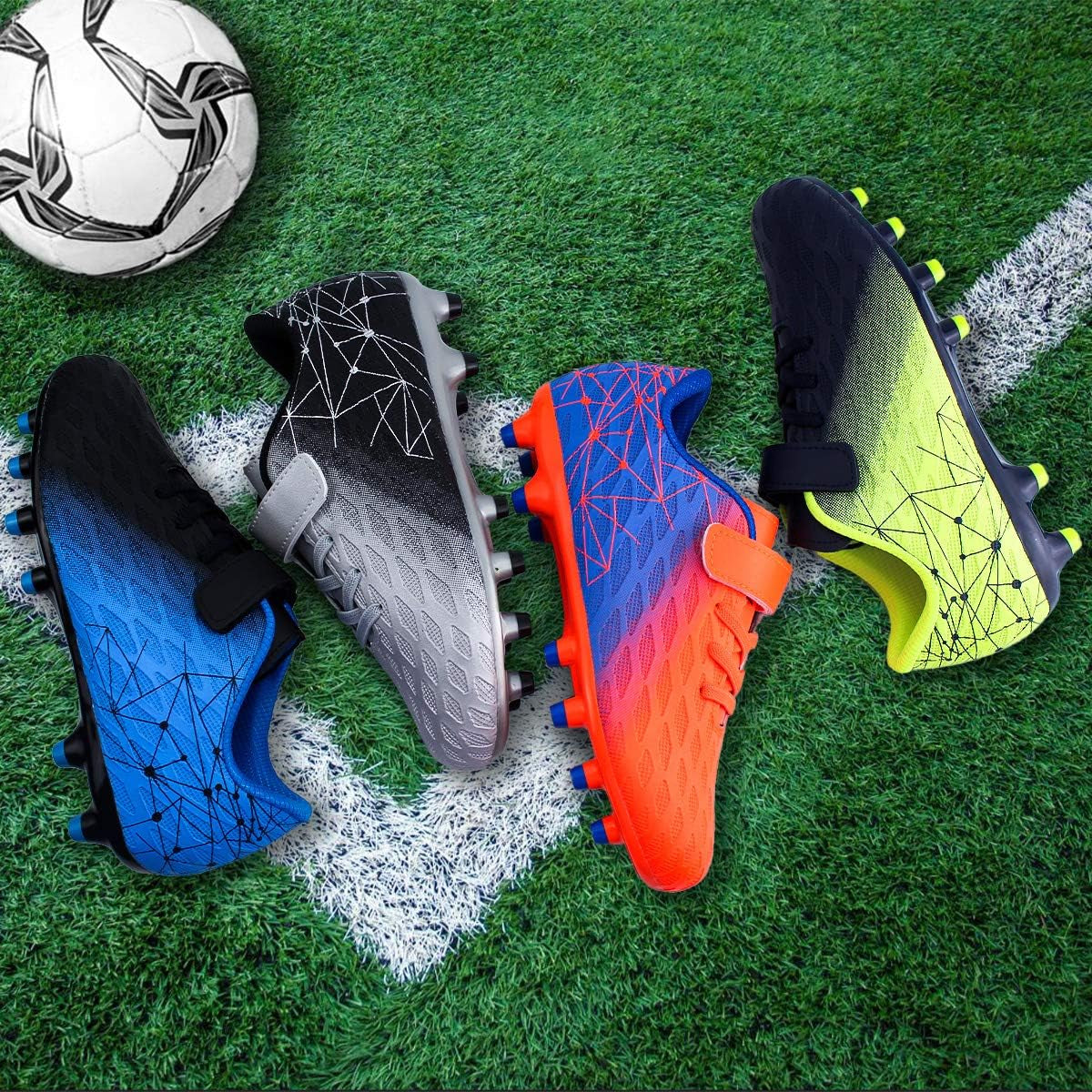 Kids Athletic outdoor football boots